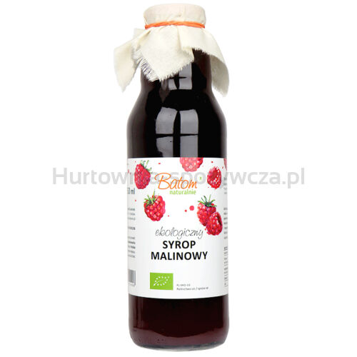 Syrop Malinowy Bio 750 Ml - Batom [BIO]