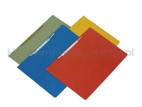 Skoroszyt DONAU, preszpan, A4, twardy, 390gsm, żółty - 2