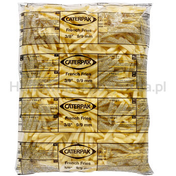 Caterpak Frytki Proste 9/9 2,5 Kg