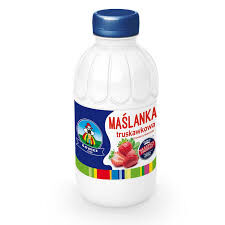 Łowicz Maślanka Truskawkowa 500G