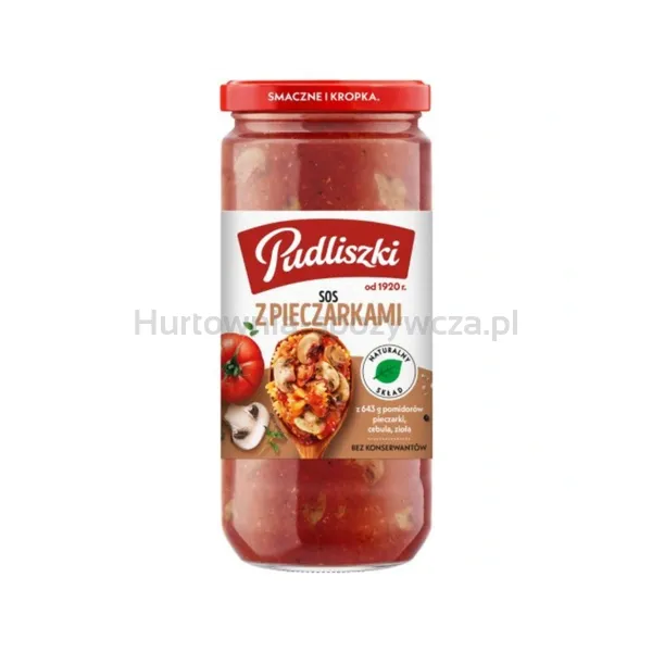 Pudliszki Sos z Pieczarkami 480g