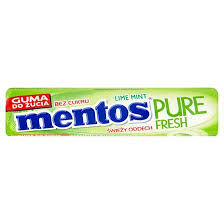 Mentos Pure Fresh Lime Rolka 15,5G