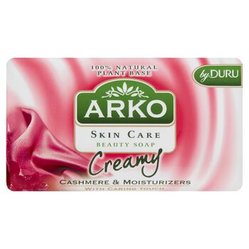 Arko Mydło kosmetyczne Skin Care Creamy wzbogacone ekstraktem z kaszmiru 90g