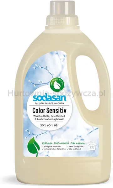 Płyn do prania, uniwersalny kolor sensitive BIO 1.5 l