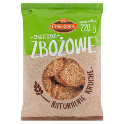 Ciasteczka Zbożowe 220G Oskroba