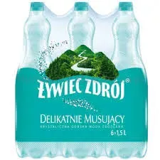 Żywiec Zdrój Delikatnie Musujący 1500 ml SK x 12 sztuk