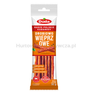 Duda Kabanosy Drobiowo-Wieprzowe 95G