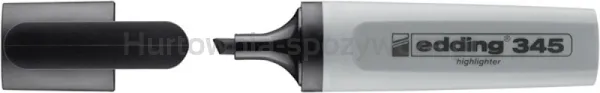 Edding Zakreślacz e-345  2-5mm, szary 