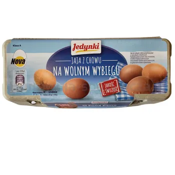 Nova - Jaja z wolnego wybiegu klasa wagowa M, 10 sztuk