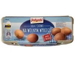 Nova Jaja z wolnego wybiegu klasa wagowa M, 10 sztuk