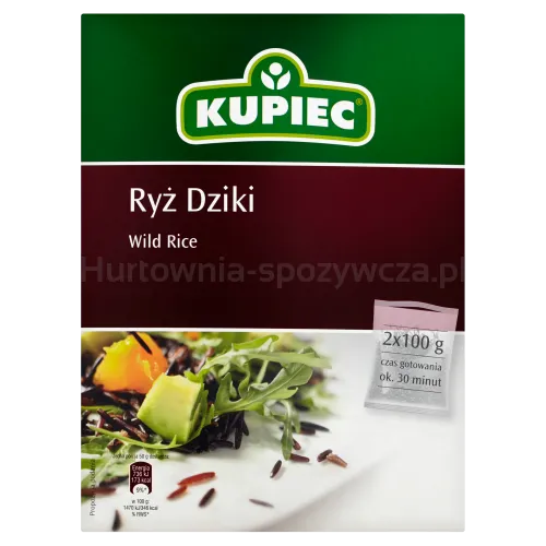 Kupiec Ryż Dziki 2 X 100G