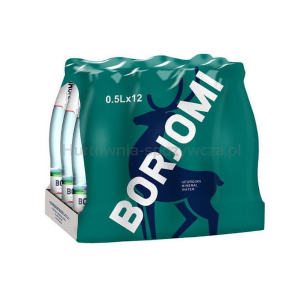 Borjomi Naturalna Woda Mineralna Gazowana 500 Ml (Szkło)
