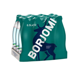 Borjomi Naturalna Woda Mineralna Gazowana 500 Ml (Szkło)