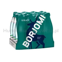 Borjomi Naturalna Woda Mineralna Gazowana 500 Ml (Szkło)