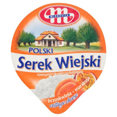 Piątnica Serek Wiejski Z Brzoskwinią 150G