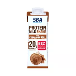 Mlekovita Napój mleczny proteinowy smak cinnamon roll SBA 265g