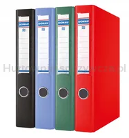 Donau Segregator ringowy PP, A4/2RD/30mm, czerwony  - 2