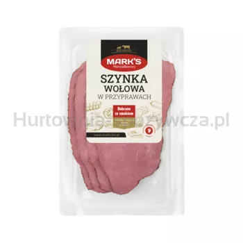 Mark's Szynka wołowa w przyprawach plastry 100 g