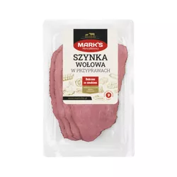 Mark's Szynka wołowa w przyprawach plastry 100 g