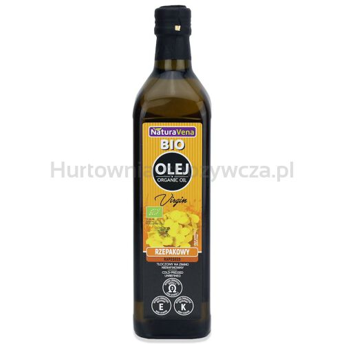 Olej Rzepakowy Tłoczony Na Zimno Bio 750 Ml - Naturavena [BIO]