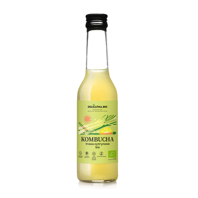 Kombucha Z Trawą Cytrynową Bio 270 Ml - Delikatna [BIO]