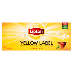Lipton Yellow Label Herbata Czarna 50 G (25 Torebek)