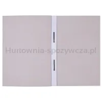 Skoroszyt OFFICE PRODUCTS Budget, karton, z oczkiem, nadruk, 1/1, A4, 250gsm, biały - 2