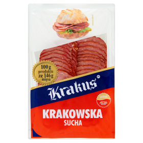 Krakus Krakowska Sucha Z Szynki 80G (2X40G) Map 