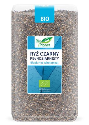 Ryż Czarny Pełnoziarnisty Bio 1 Kg - Bio Planet [BIO]