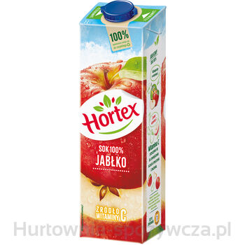 Hortex Sok Jabłkowy 100% Karton 1L