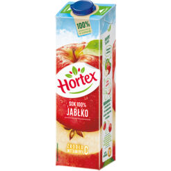Hortex Sok Jabłkowy 100% Karton 1L