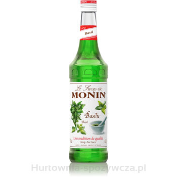 Monin Basil - Syrop Bazylia 0,7L