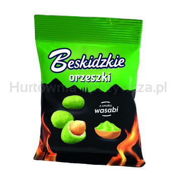 Beskidzkie Orzeszki ziemne w cieście o smaku wasabi 70g