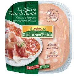 Mortadella plastry 500g Cascina SantErsilia