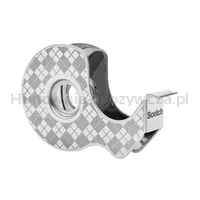 Scotch Dyspenser taśmy ze stali nierdzewnej + 2x taśma Magic™ 19mm x 13,9m, srebrny - 6