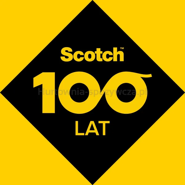 Scotch Dyspenser taśmy ze stali nierdzewnej + 2x taśma Magic™ 19mm x 13,9m, srebrny
