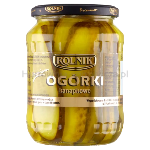 Rolnik Ogórki Kanapkowe 720 Ml
