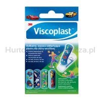 Plastry dziecięce VISCOPLAST Cool, 2 rozmiary, 20 szt., pudełko - 4