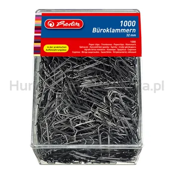 Herlitz Spinacze Metalowe 1000 Szt 32 Mm