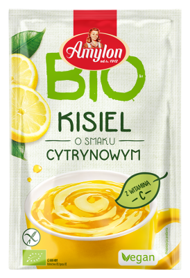 Kisiel Instant O Smaku Cytrynowym Bezglutenowy Bio 30 G - Amylon [BIO]