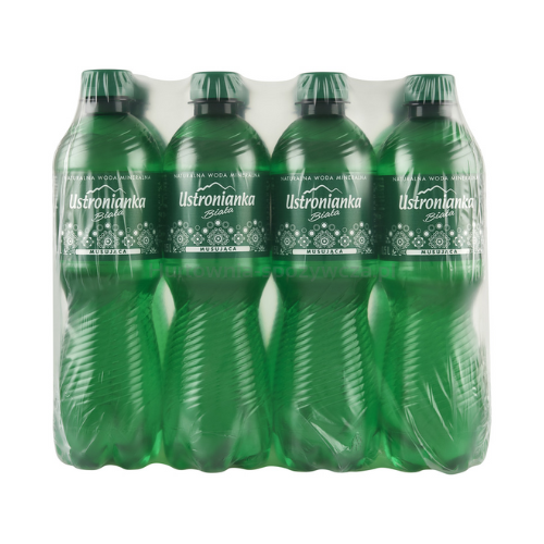 Woda Ustronianka Biała 0,5L Musująca
