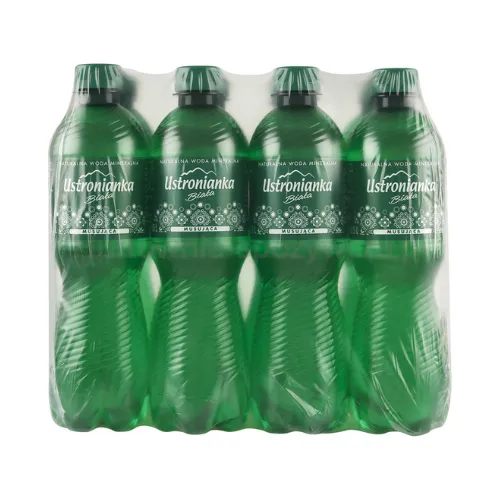 Woda Ustronianka Biała 0,5L Musująca