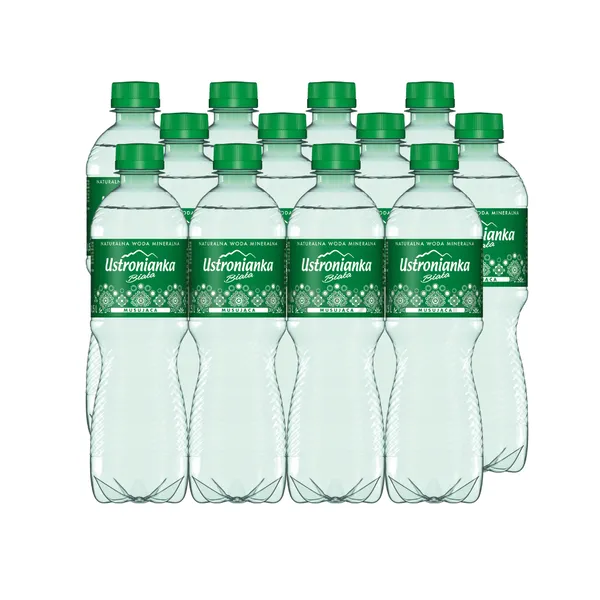 Ustronianka Woda Biała 0,5L Musująca
