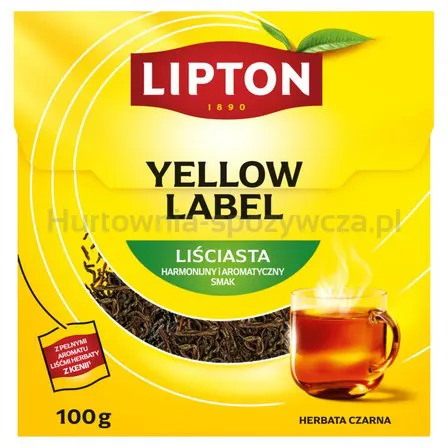 Lipton Herbata Czarna Liściasta 100 G x 10 sztuk