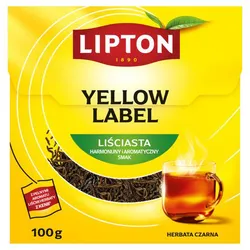 Lipton Herbata Czarna Liściasta 100 G x 10 sztuk