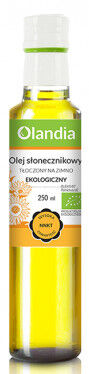 Olej Słonecznikowy Tłoczony Na Zimno Bio 250 Ml - Olandia [BIO]