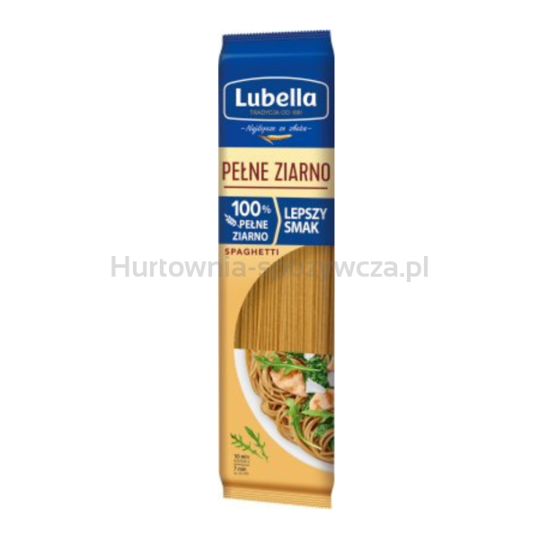 Lubella Makaron Pełne Ziarno Spaghetti 400 G