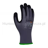 Rękawice DONAU SAFETY Flex-Dotted, kat. II, rozm. 11, szare - 2