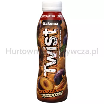 Twist Napój jogurtowy o smaku śliwka-piernik 370g