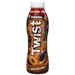 Twist Napój jogurtowy o smaku śliwka-piernik 370g